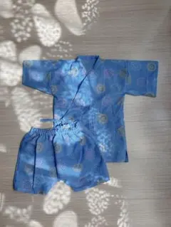 ベビー甚平　キッズ甚平　花火　甚平