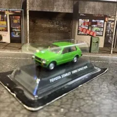 廃盤 コナミ絶版名車コレクション 1/64 スターレット 1300S KP61
