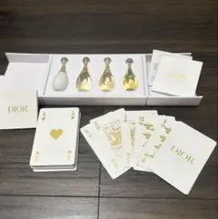 ノベルティ　Dior 香水セット トランプ