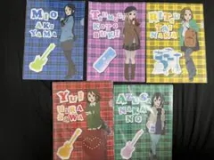 【5枚セット】ローソン　けいおん！フェア　クリアファイル