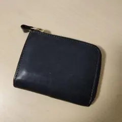 ク*ム様 コードバン　二つ折り財布　ブルー　carcru ク*ム様 コードバン 二つ折り財布 ブルー carcru - メルカリ