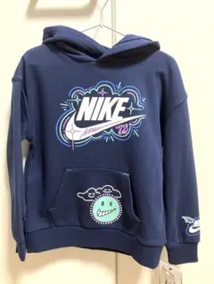 新品【NIKE アートオブプレイ FT PO パーカー105 (4) ネイビー】
