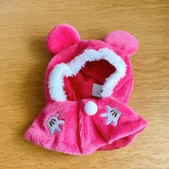 【美品】ディズニーストア ユニベア ポンチョ　ピンク