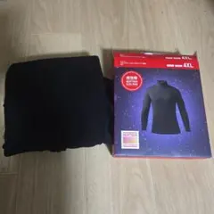 HEATTECH 4XL ブラック 長袖シャツ 超極暖 ブラック ほぼ新品