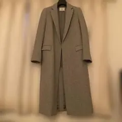 チェスターコート ライトグレー フリーサイズ