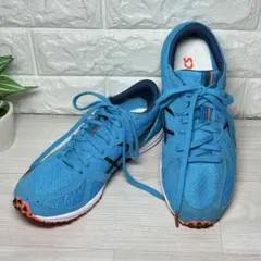 asics アシックス ソーティマジックLT2 薄底 軽量 23.5 水色