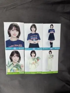 乃木坂46 小川彩 全国ツアーTシャツ 宮城県ver.コーデ 6種 生写真