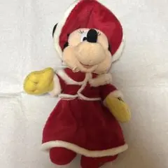 ミニーマウス ぬいぐるみバッジ クリスマス2023