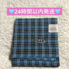 【激レア】【未使用】ヴィヴィアンウエストウッド チェックハンカチ バンダナ