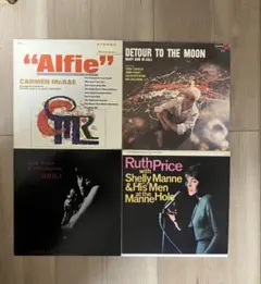 ジャズボーカル　レコード4枚セット