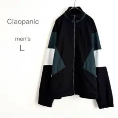 チャオパニック 切替 カラーブロック ジップブルゾン (L) Y2K 美品のサムネイル