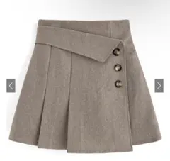 GRL インパン裏地付きアシンメトリーミニスカート[tu725]