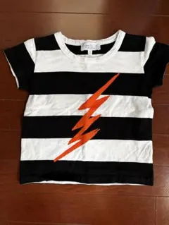 agnès b. ストライプ Tシャツ 4ans（シミあり）