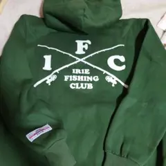IRIE FISHING CLUB パーカー グリーン