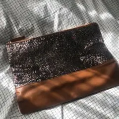 リリーブラウンLily Brown　グリッター　クラッチバッグ
