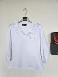 LANVINCOLLECTIONランバンコレクショントップス白