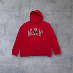 00s【archive】old gap logo hoodie L