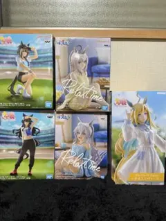 未開封】ウマ娘 プリティーダービー プライズフィギュア 5点セット