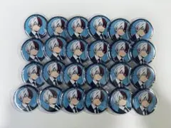 【僕のヒーローアカデミア 轟焦凍 スーツ缶バッジ 24個セット】