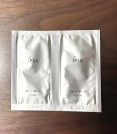 【新品未使用】IPSA ザ・タイムRアクア 薬用化粧水　サンプル 2個