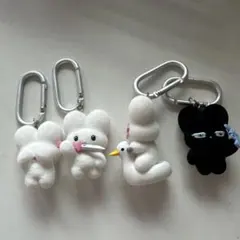 フロッキー キーホルダー 4種セット beco+81