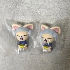 Stray Kids SKZOO サウナフィギュア ガチャ フォクシニー 2点