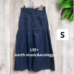 LEE×earth music&ecology デニムスカート アース　S