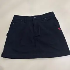 PEARLY GATES ゴルフスカート ブラック