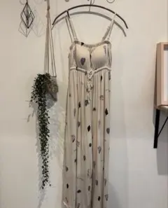 ジェラートピケ貝殻プリントルームウェアセット