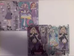 名探偵プリキュア キラキラクリアカードガム 4枚セット