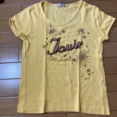 a.v.v DENIM 半袖カットソー イエロー　コカ　ユニクロ　JAVA GUのサムネイル