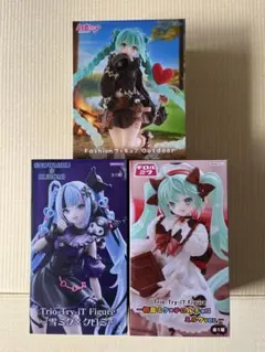 初音ミク(雪ミク&チロルミク&outdoorミク)フィギュア3体