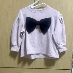 GU baby リボン長袖薄手トレーナー 90㎝