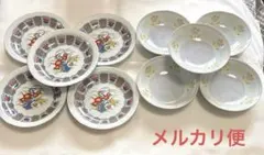 花柄陶磁器　皿5枚セット　栄峰窯　有田焼　　　花柄のお皿５枚