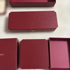 Cartier カルティエ アクセサリー ケース ジュエリーボックス 外箱付2個