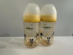 Pigeon ミッキーマウス 哺乳瓶 240ml 2本セット