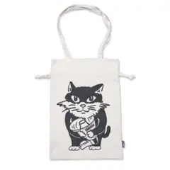 END維新トラメガ猫 ロゴバッグ(送料込)