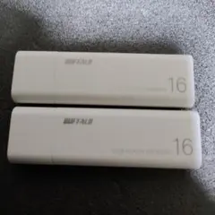 BUFFALO USBフラッシュメモリ 16GB 2個セット