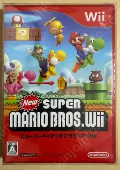 New スーパーマリオブラザーズ Wii【新品未開封・Wii日本版】