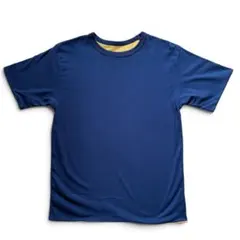 Good On グッドオン リバーシブル Tシャツ ネイビーゴールド M 美品
