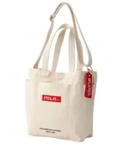 【やや汚れ有】 MILKFED. キャンバス 2WAYトートバッグのサムネイル