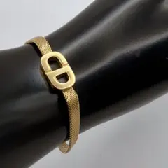 希少品】18 K金ベルトの腕輪はおしゃれで美しいブレスレットです。r055 
