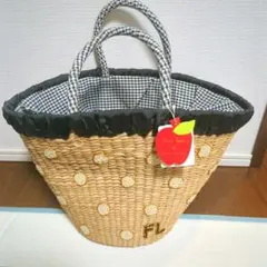 [新品]フランシュリッペ レディース ビーズ刺繍入りかごバッグ