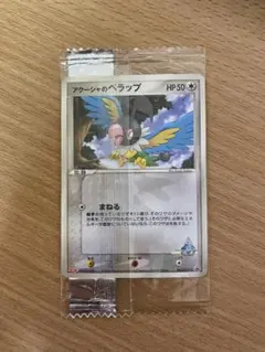 포켓몬 カード アクーシャのペラップ 143/PCG-P 明治プロモ 미개봉