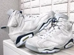 美品ナイキAir Jordanエアジョーダン6レトロ27.5cmジョージタウン