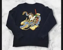 UT ドラゴンボール グラフィック スウェット M ネイビー