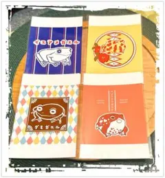 ❺期間限定【カエルver.】L判カード・カエル4種 4枚set