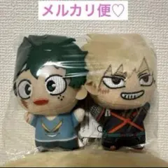 僕のヒーローアカデミア ちびぐるみ vol.10 2種セット　爆豪勝己 緑谷出久
