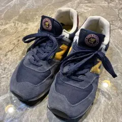 New Balance 574 ローカットスニーカー ネイビーのサムネイル
