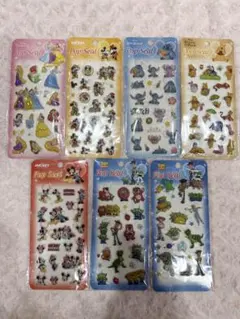 Disney クリスタルシール ポップシール スティッチ プリンセス プーさんのサムネイル